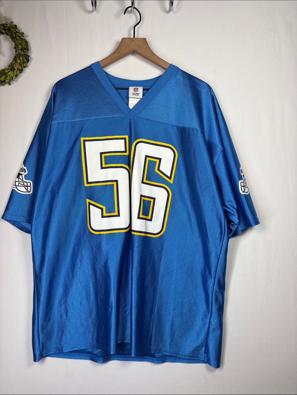 NFL Team Apparel #56 Shawne Merriman San Diego Chargers Football Jersey size XL